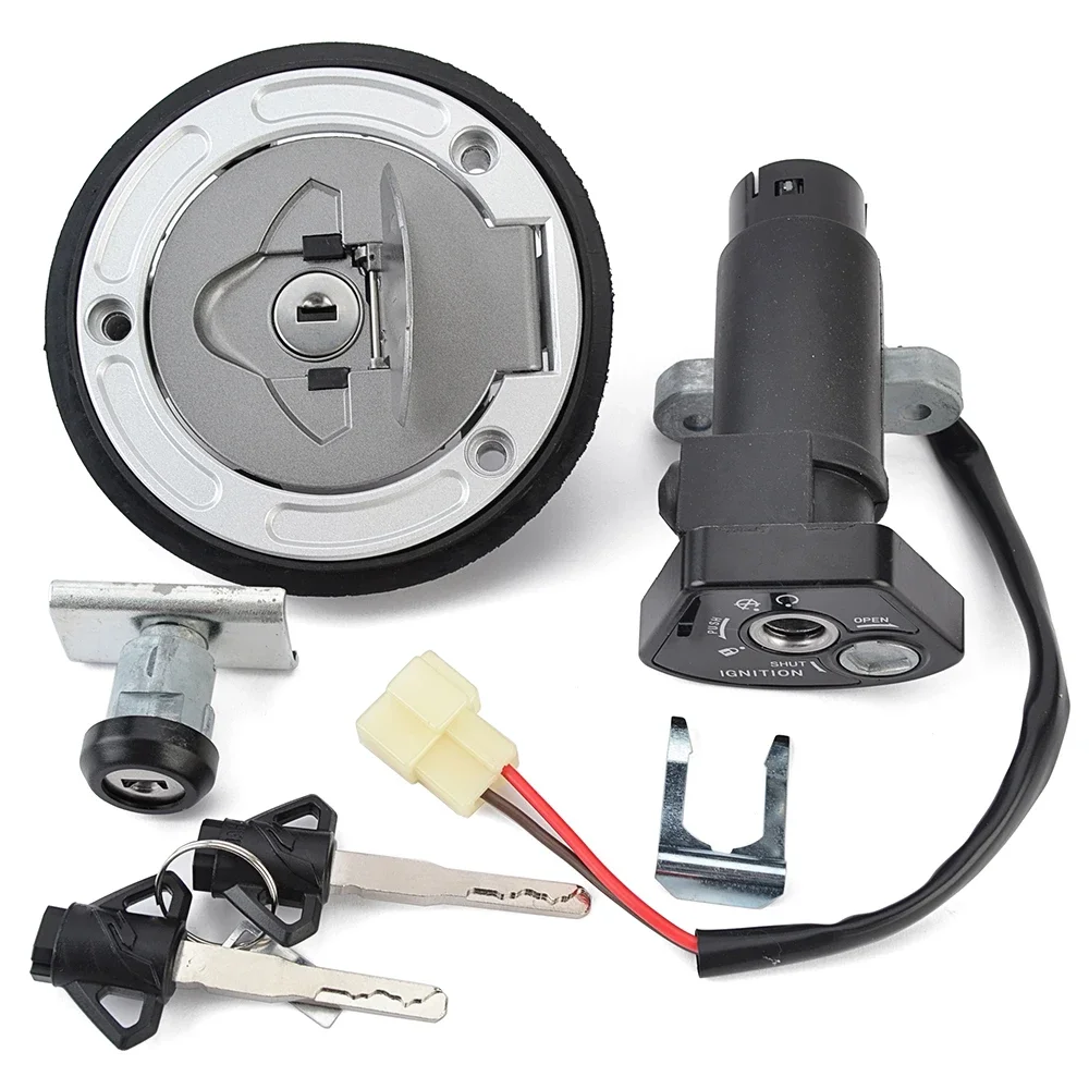 Fuel Cap Ignition Switch Seat Lock with Key Kit For Yamaha YZF R15 YZF155 2019 2020 2021 B0T-H2501-00 B1P-WF461-00