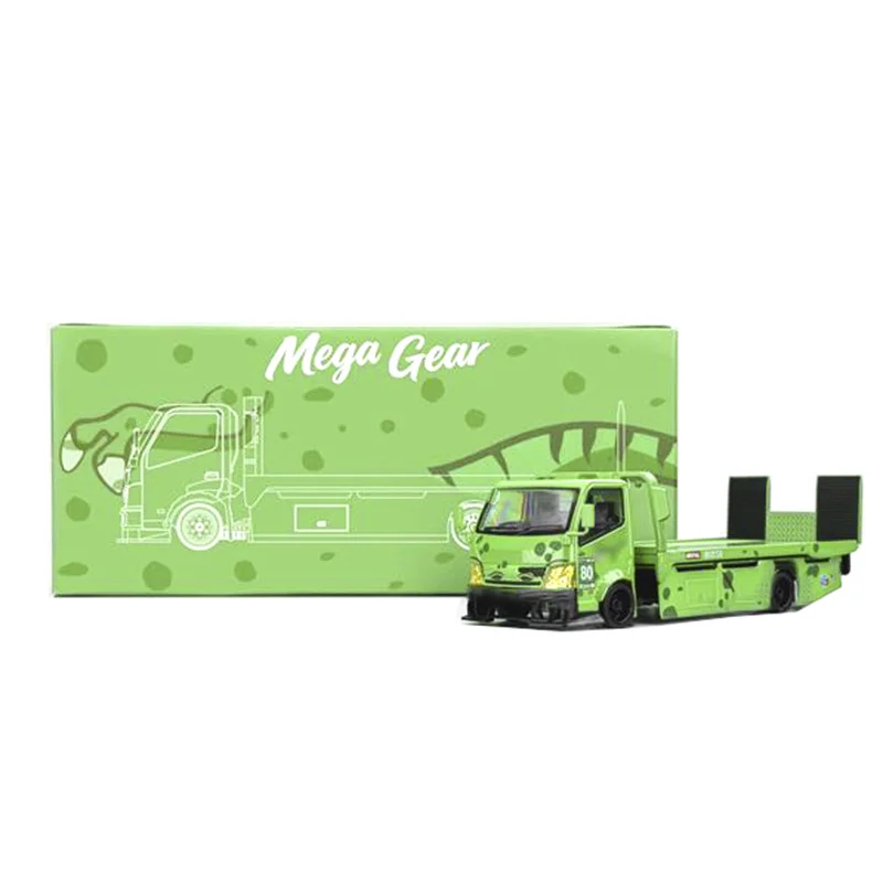 موديلات سيارات مصبوبة من ميجا جير 1:64 على شكل شاحنة سحب مخصصة REXY/ROXY هدايا