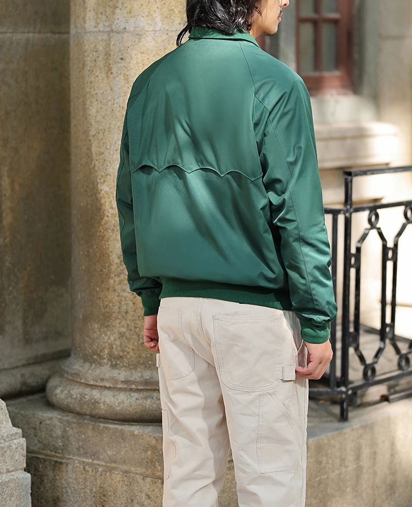 Chaqueta cortavientos informal para hombre, abrigo con cremallera y bolsillos, chaqueta ligera para primavera y otoño