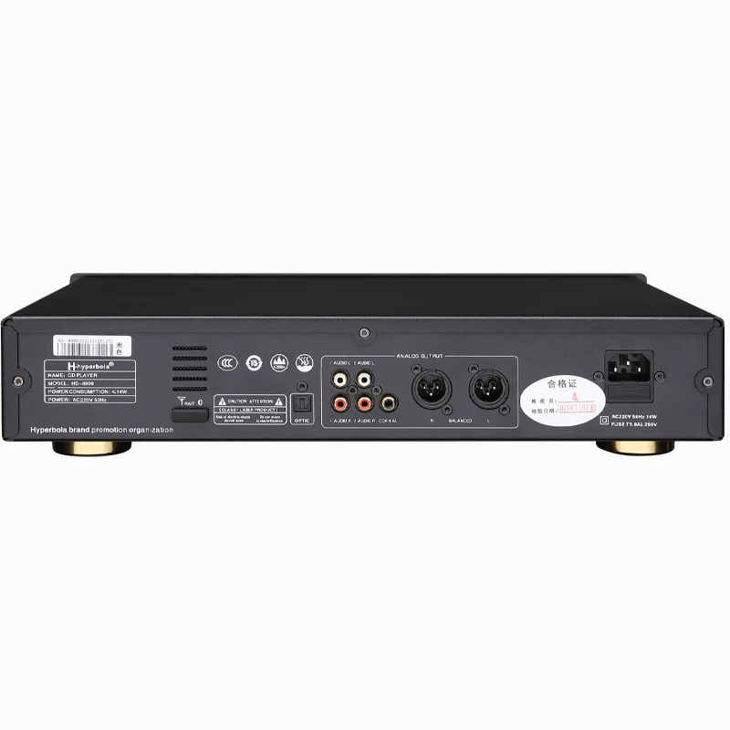 Flagship CD Player HIFI Digital Turntable DTS Decoding Bluetooth 5.0 Audio Player Digital Optical Coaxial Balanced Interface