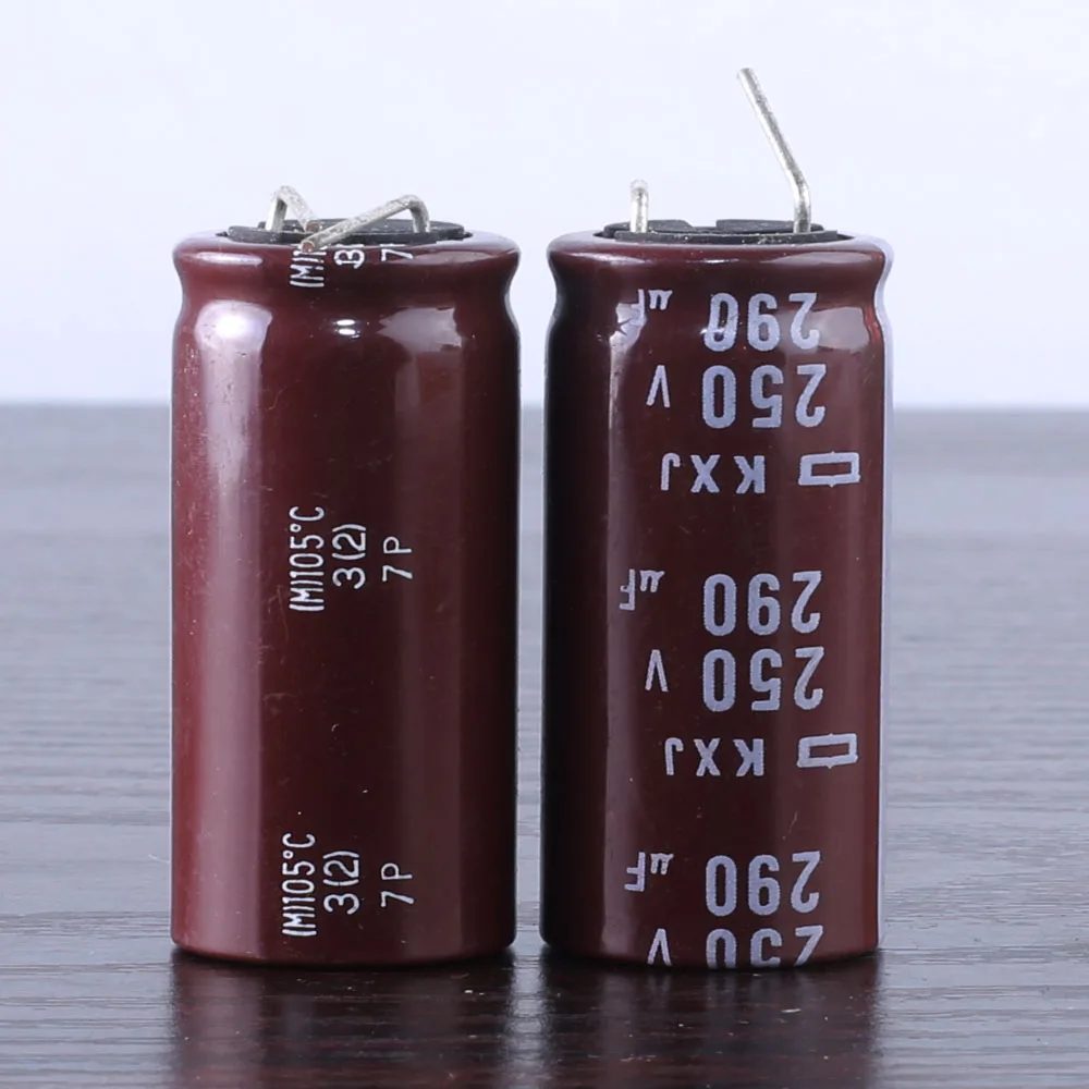 Capacitor eletrolítico 3pcs/5pcs NCC Nippon Chemi-Con KXJ 290mfd 250v 290uf longa vida