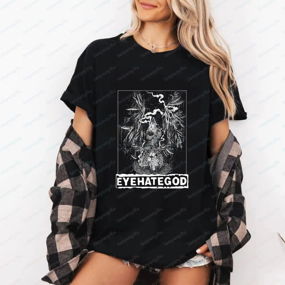 Eyehategod - A Casual and Fashionable, Fun and Crazy, Classic Short-sleeved T-shirt Suitable for Both Men and Women.