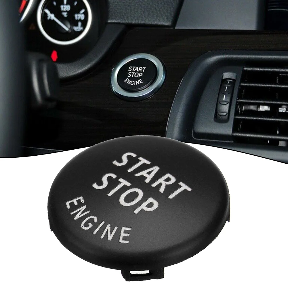 

6 6 6 66 6 6 6 6 Start Stop Engine Button Switch Cover For BMW E70 E71 E84 E83 Black Start Stop Engine Button Switch Cover