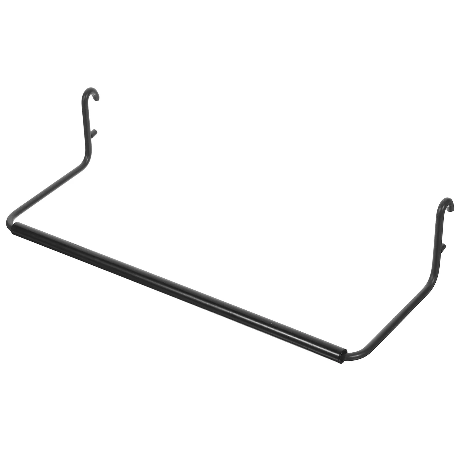 Pegboard Paper Towel Holder Metal Sturdy Enclosed Design Easy Install Kitchen Garage Laundry Room Organization Hooks