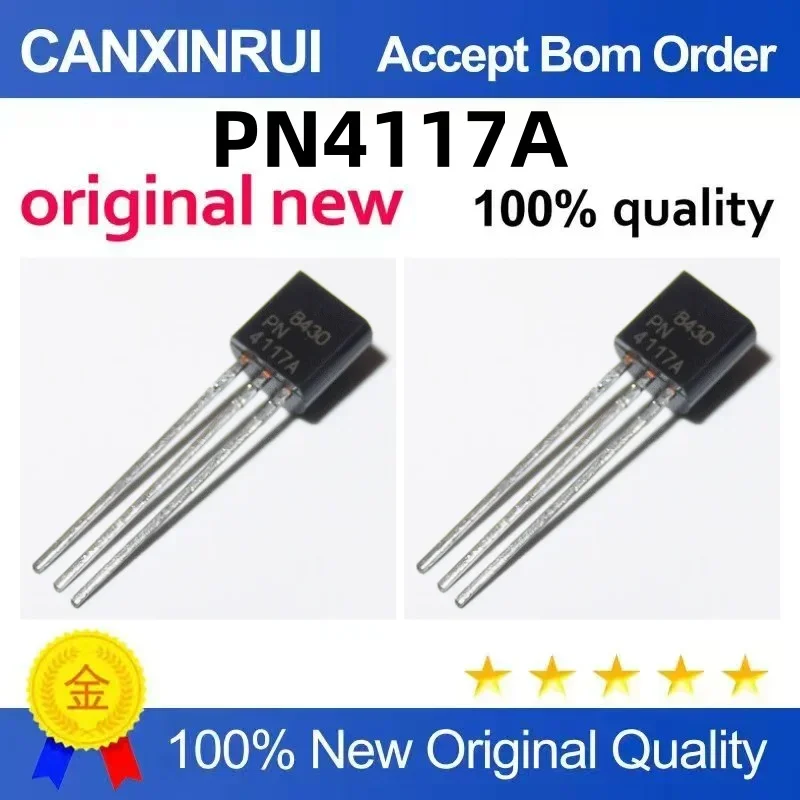 (5-100 pieces) Brand new original PN4117A low-power field-effect transistor TO-92 package direct insertion transistor