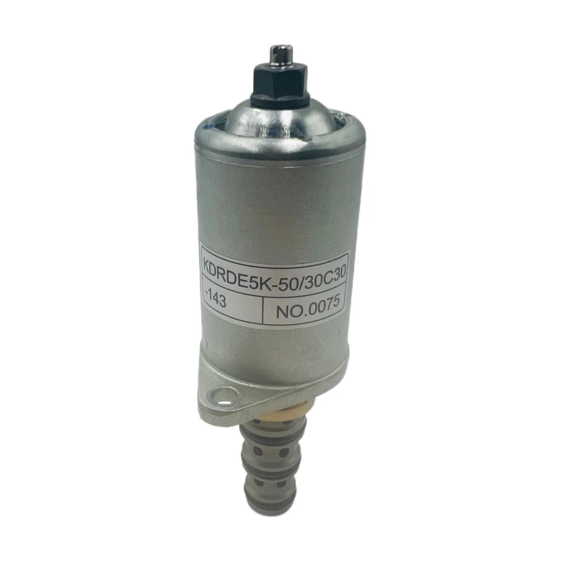 For Star Zebra 30c30-143 Excavator Parts Sany Solenoid Valve Kdrde5k-50/30c30-122 Kdrde5k-50/30c30-143