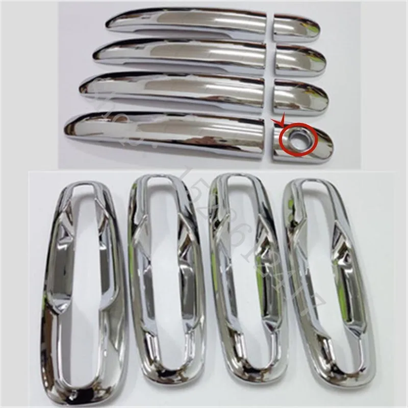 For Chevrolet Optra Lacetti Daewoo Nubira 2005 2006~2016 Car Accessories Chrome Exterior Door Handle Cover Door Handle Bowl Trim