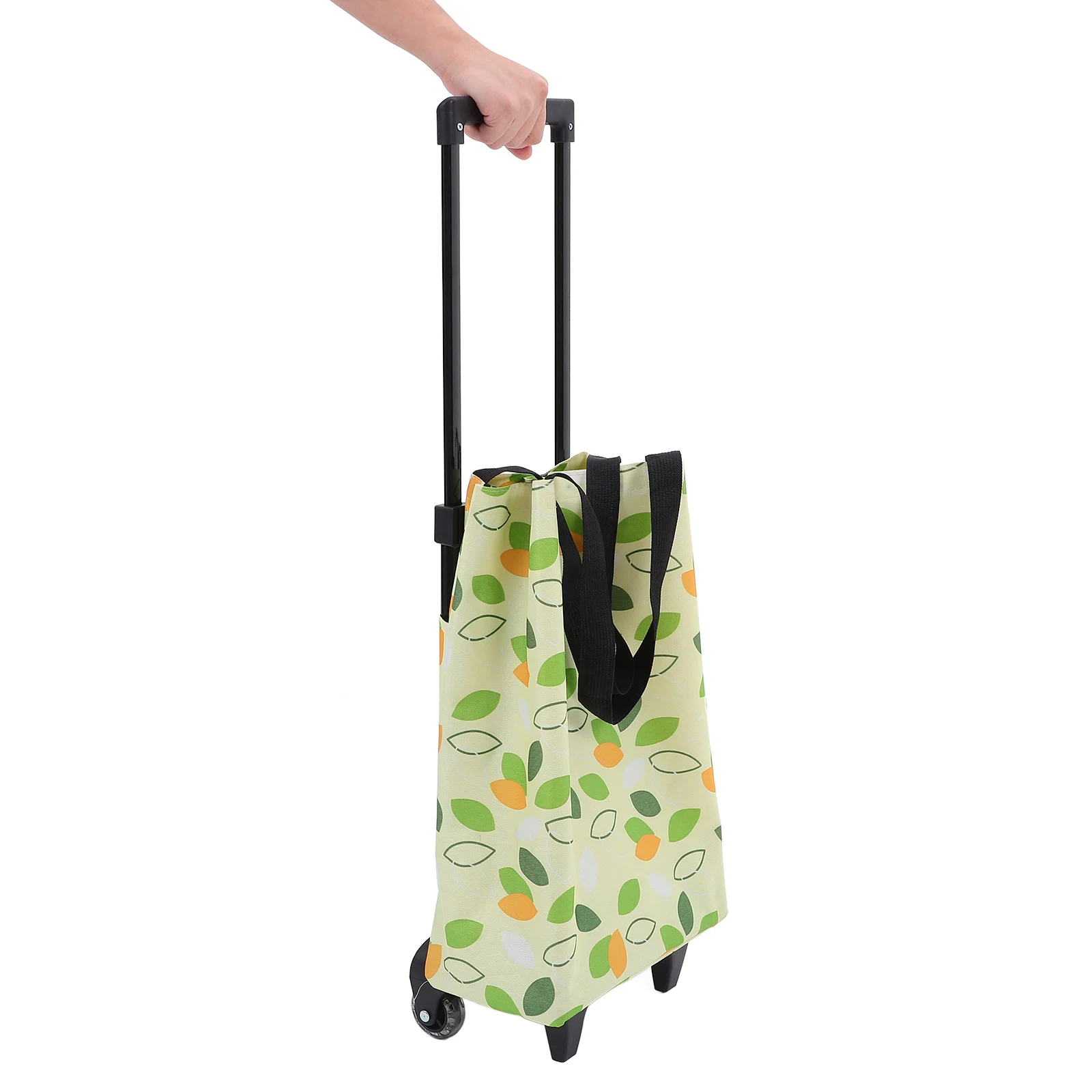 

Collapsible Trolley Large Capacity Shopping Storage Oxford Cloth Shopping Storage Bag Reusable Grocery Foldable Bag