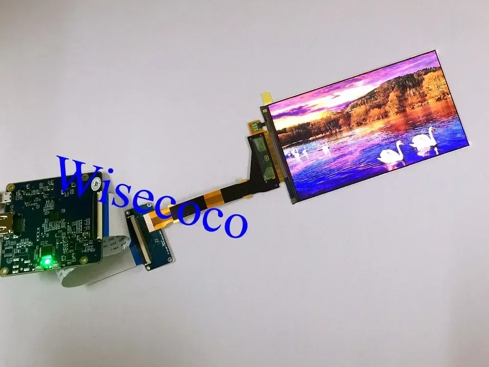 Imagem -04 - Painel de Exibição Tela Lcd para Produto vr com Placa Motorista Vídeo Faça Você Mesmo Projetor Novo 5.5 Ls055r1sx04 2k 2560*1440