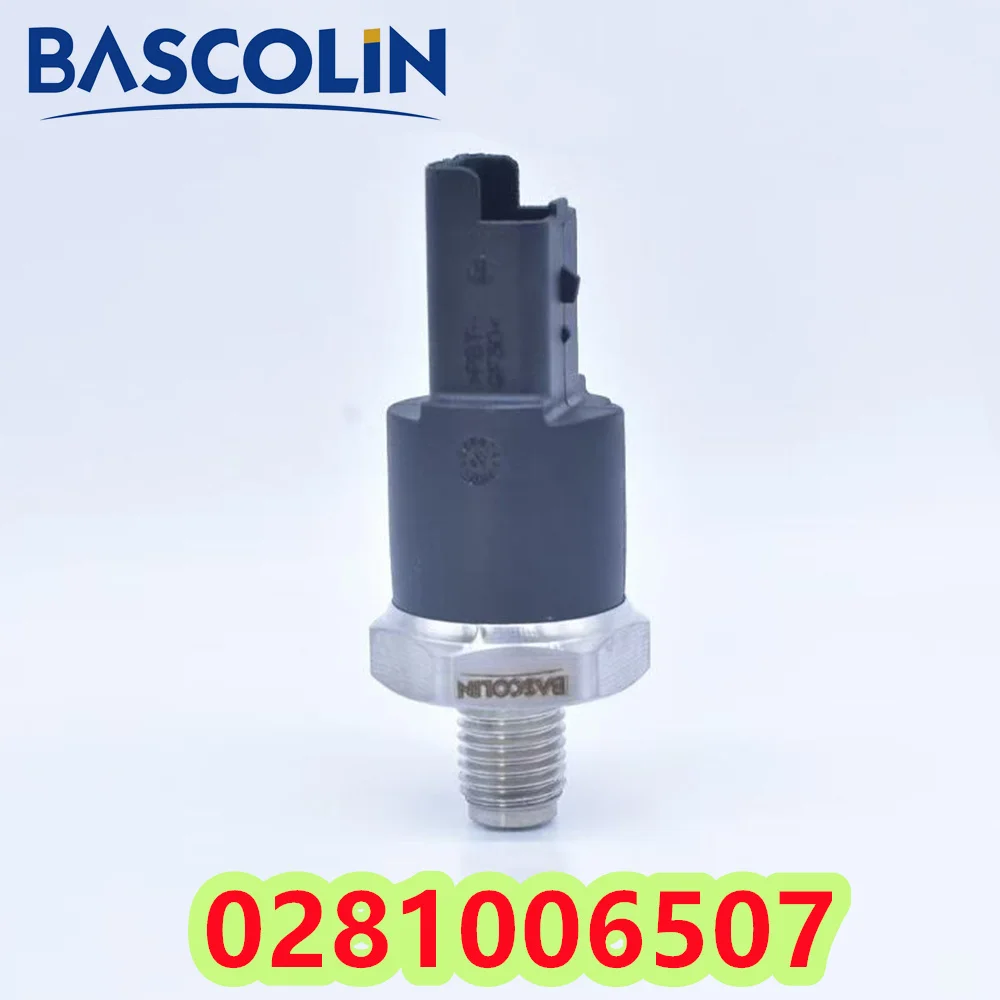 

Bascolin Fuel Pressure Sensor 0281006507 CR Compatible with Bosch Part 0 281 006 507 for Automotive Engine Performance