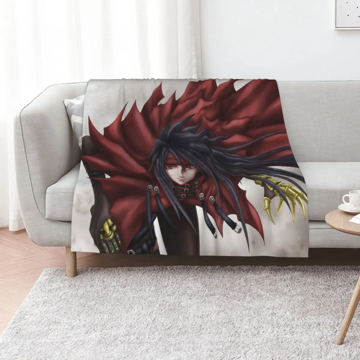 Vincent Valentine - Dodge Throw Blanket Cute Blankets For Bed Polar Beach Decorative Throw Multi-Purpose Blankets