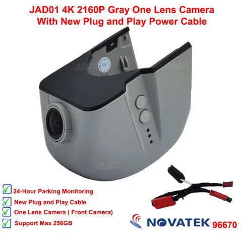 Автомобильный видеорегистратор Plug and Play 4K 2160P для Audi A3 A4 A5 A6 A7 A8 Q3 Q5 Q7 TT 2004-2026 Wi-Fi Автомобильная камера Видеорегистратор