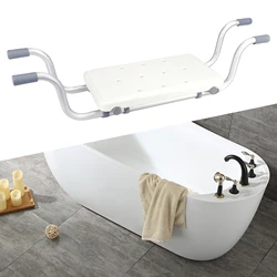 Ajustável Bath Bench Seat, Bandeja de banheira, Duche Stool, Antiderrapante, Peso Bath Board para Idosos Feridos Handicap Senior, Até 130kg