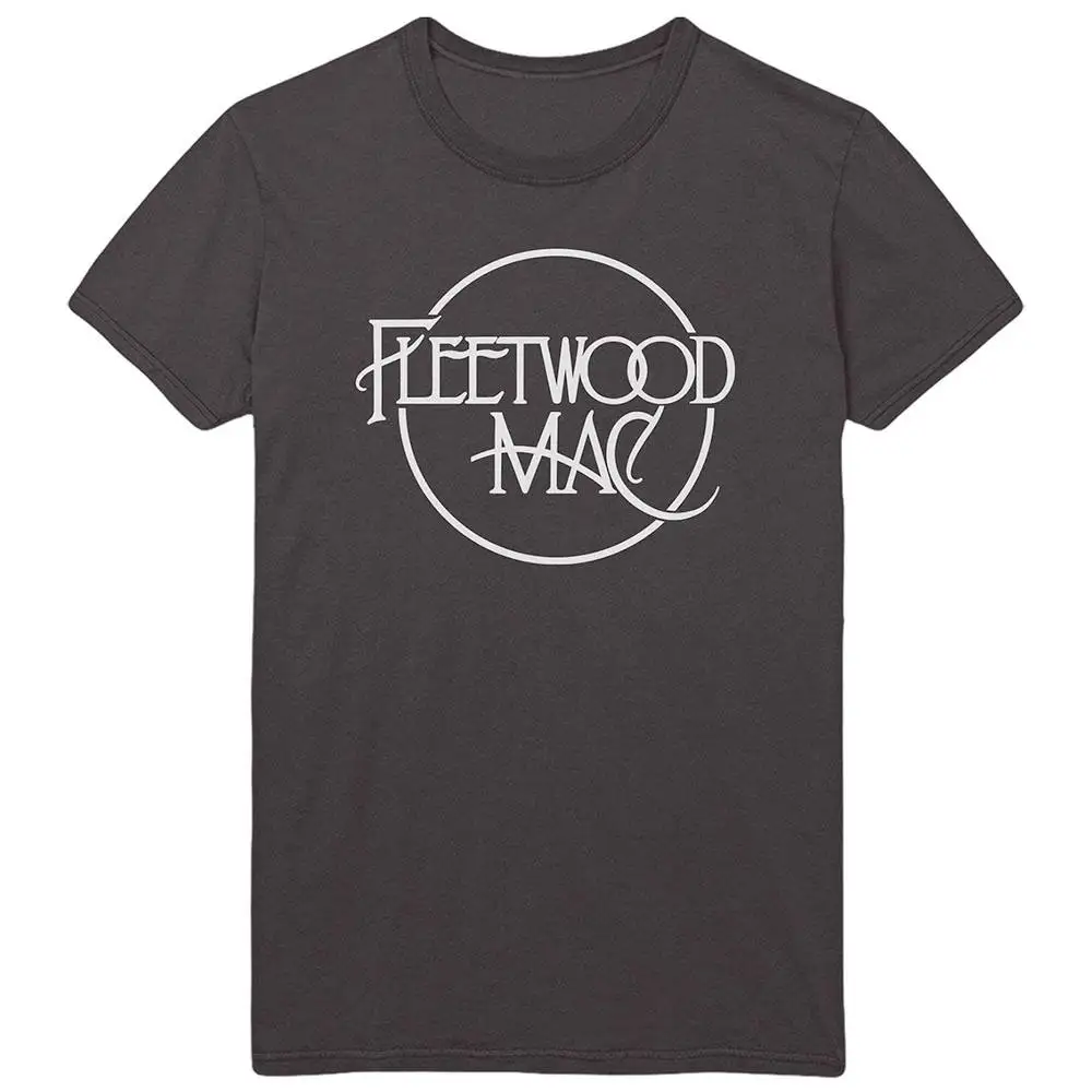

Fleetwood Mac - мужская футболка с классическим логотипом и принтом, летняя роскошная брендовая хлопковая мужская и женская футболка с коротким рукавом