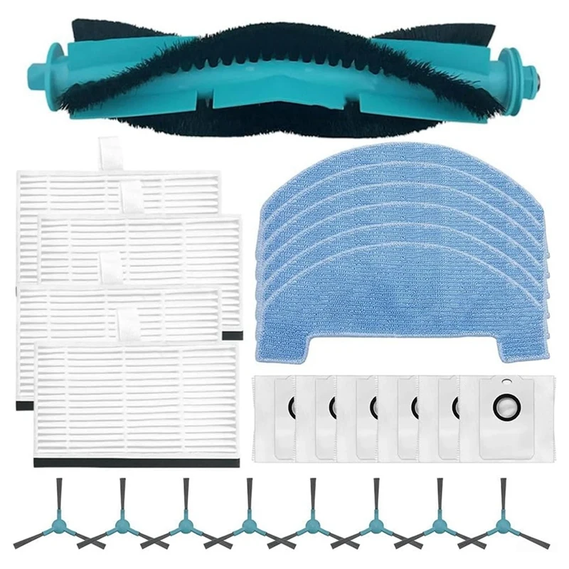 

For Conga 2499 Ultra Home Advanced Robot Vacuum Cleaner Main Side Brush HEPA Filter Mop Cloth Dust Bags Accessories