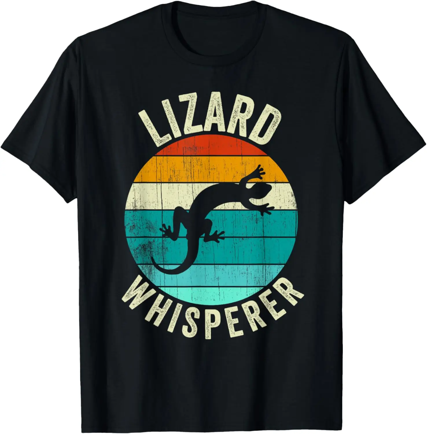 

Vintage Retro Lizard Whisperer Gecko Reptile Lover Kids Gift T-Shirt