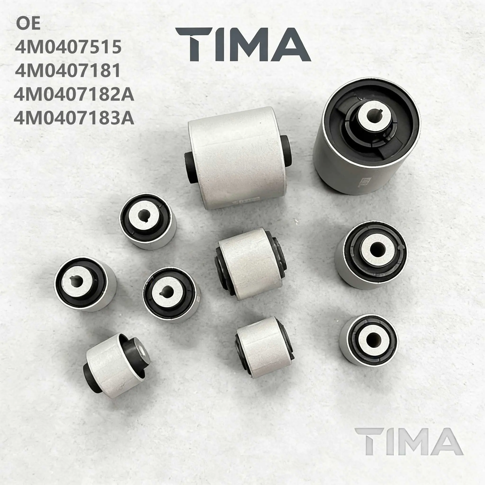 4M0407183A/B 4M0407515 4M0407181 4M0407182A Front Control Arm Bushing Kit for Audi Q7 Q8 4M VW Touareg Porsche Cayenne 2015-2024