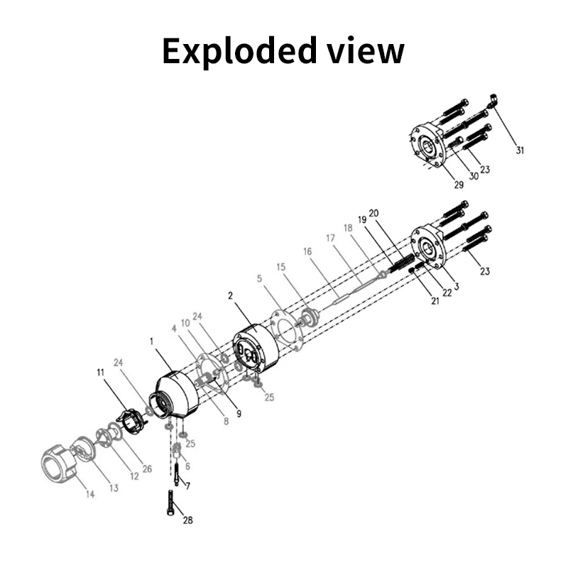 Water-based oil paint air small fixed reciprocating machine robot automatic electrostatic spray gun