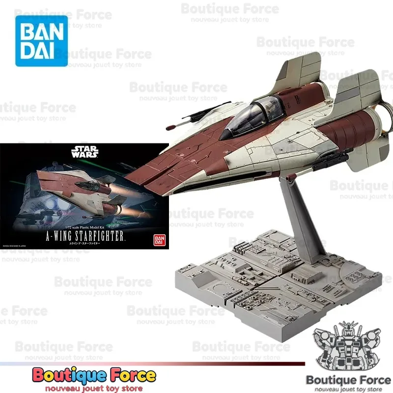 

Bandai Star Wars A-WING STARFIGHTER Action Figure Assembly Model Toy Collectible Gift for Kids Adults Fans Official Licensed