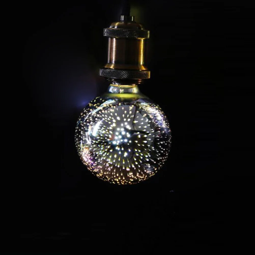 

Creative Glass LED Christmas Bulbs Dazzling Design Decoration Ornament Lighting for Holiday Parties Gifts