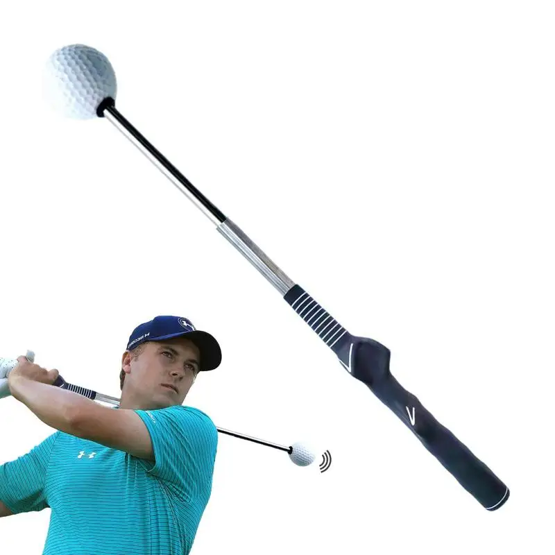 Golf Stick Posture Corrector Telescopic Training Stick For Golfers Multifunctional Golf Swing Training Aid Stick Golf Accessory