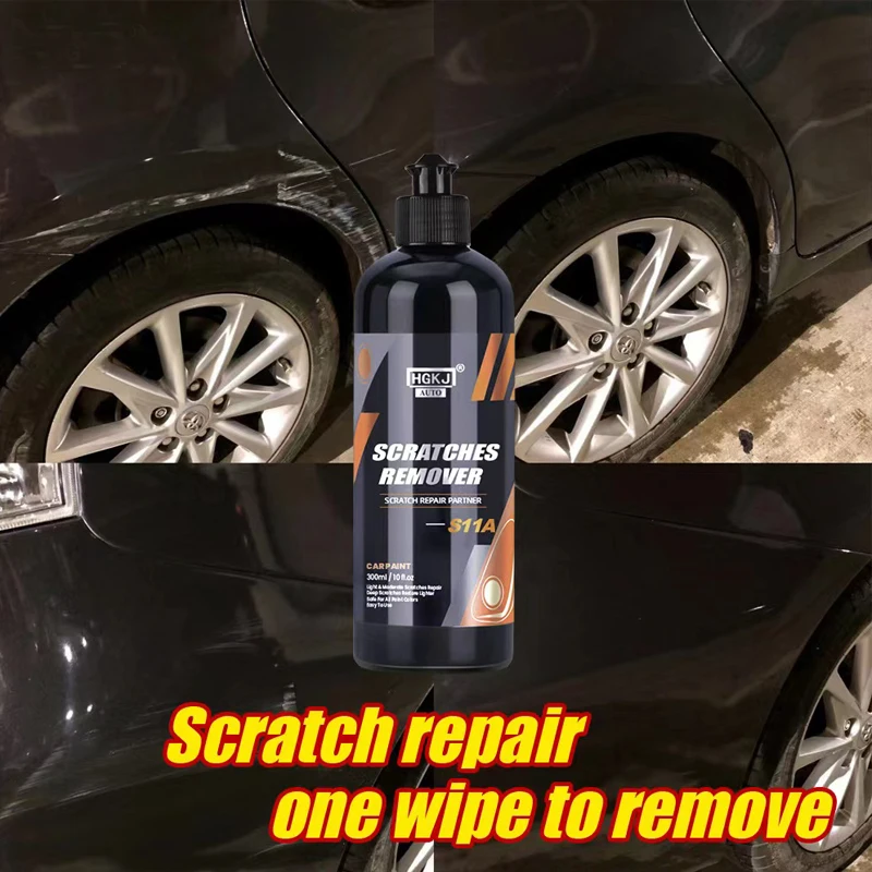 Car Scratches Remover Cars Body Compound Cleaning Polishing Paste Paint Care Wax Cream Maintenance Car Detailing HGKJ S11