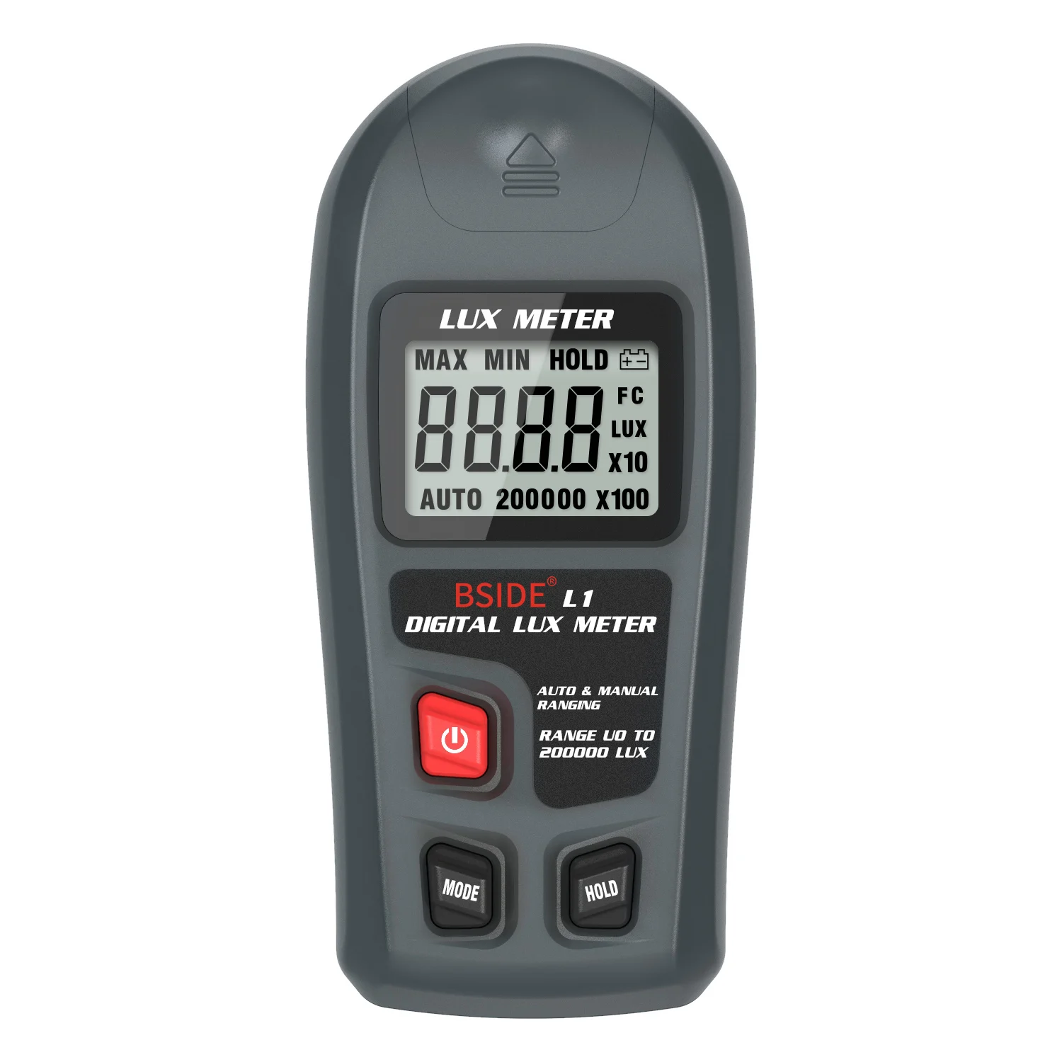 NIEUWE Lux Meter Digitale Illuminometer 0 ~ 200.000lux LCD Zaklamp Meter Lux/FC Meet Tester Sensor Fotometer Luxmeter