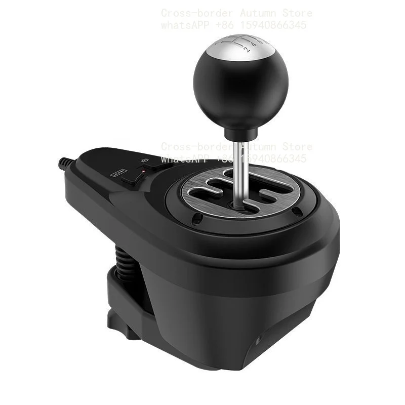 Game steering wheel gearbox computer racing game emulator sequence manual gear lever