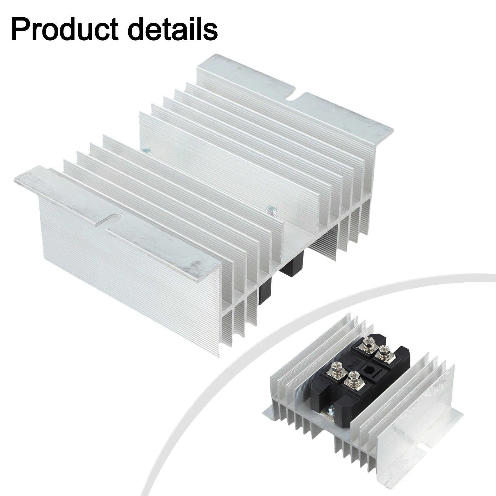 Aluminum Heat Sink For Electronics High Current Single Phase Diode for bridge for robust Performance 100A Forward Current