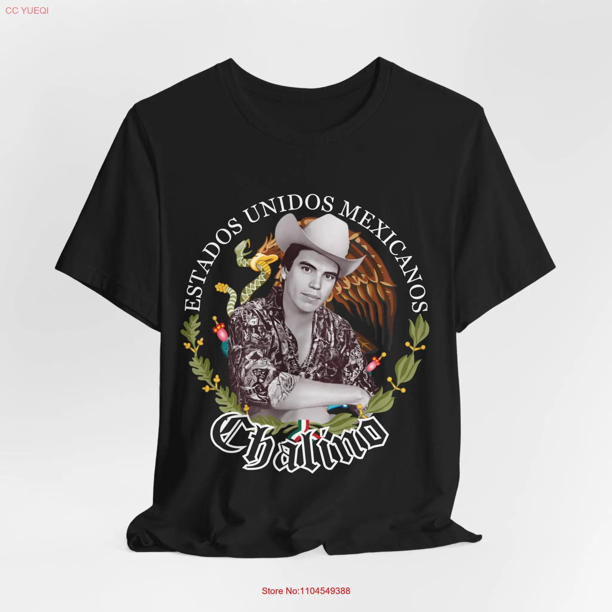 

Chalino Sanchez El Rey del Corrido t shirt long or short sleeves