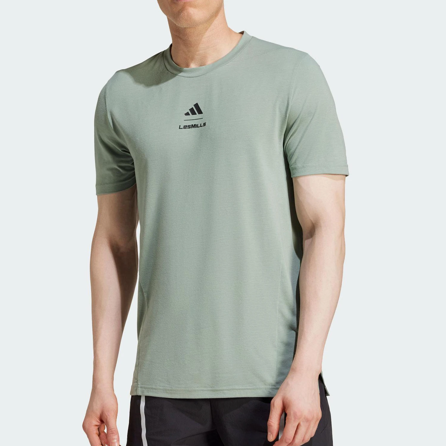 

Adidas Official Authentic 2025 Spring New Men's Running Breathable Short Sleeve JW1741