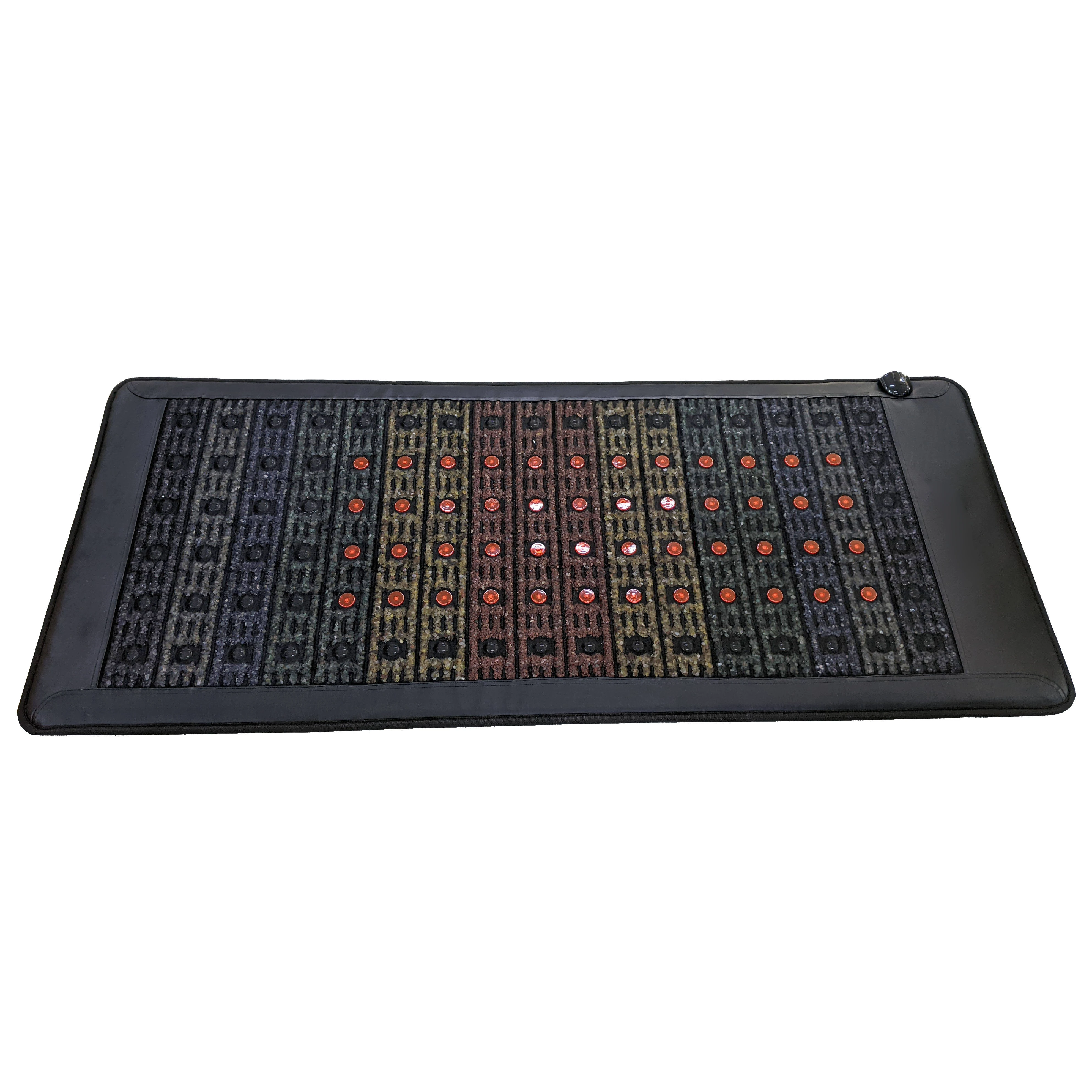 Electromagnetic Crystal Infrared PEMF Amethyst Mattress Pro Photon Thermal Light Therapy Pad Chakra Heating Body Application Mat