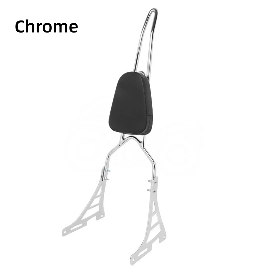 For Harley XL883 XL1200 2004‑2013 Pointed Bow Sissy Bar Backrest Passenger Backrest Rear Luggage Rack Modification Parts
