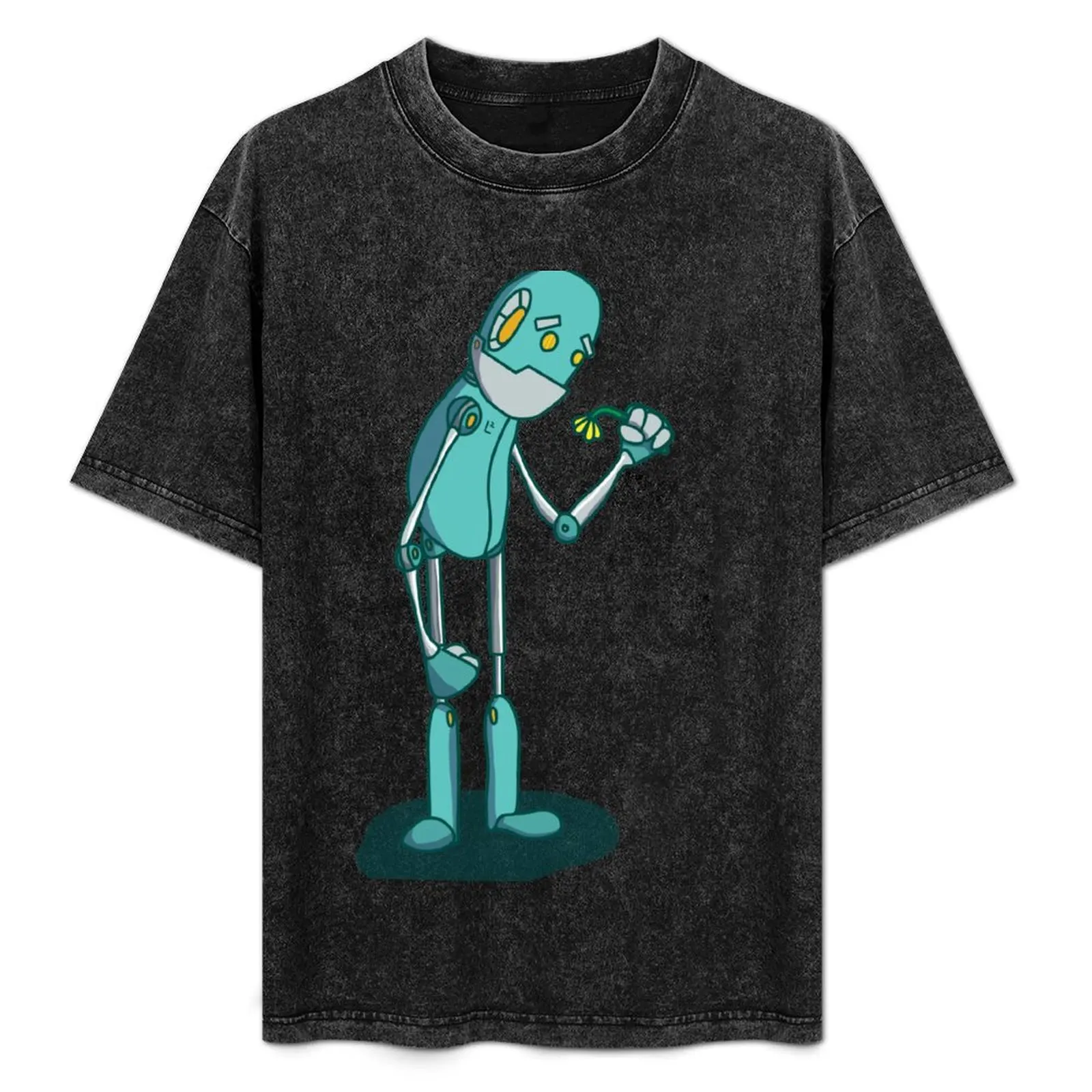 

Long Grumpy Robot T-Shirt Cool Dry Performance T-Shirt