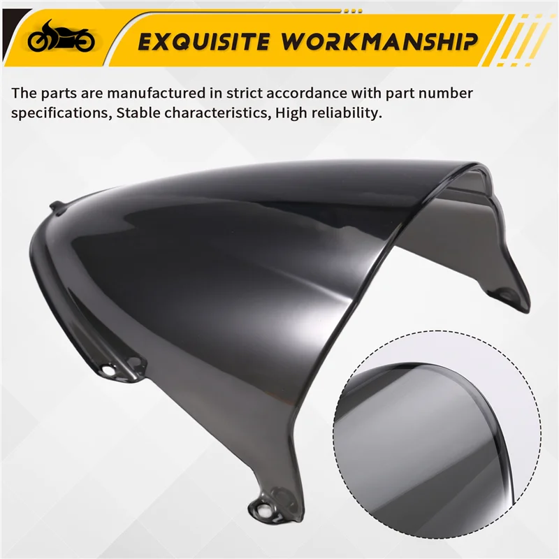 

Motorcycle Windshield Heighten Windscreen Wind Deflectors Fairing Cover For APRILIA RS660 2021-2024 Motorcycle Parts