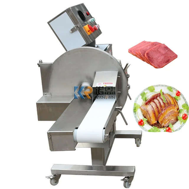 Adjustable Automatic Meat Cutting Machine Multifunctional Deli Beef and Lamb Meat Slicer for Sale