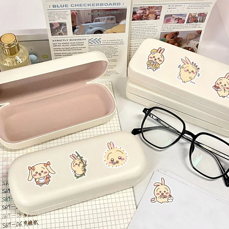 60pcs Cute Chiikawa USAGI Stickers Pack Decorative Scrapbook Laptop Phone Case Water Bottleうさぎ Cartoon Stickers DIY Kids G view 6