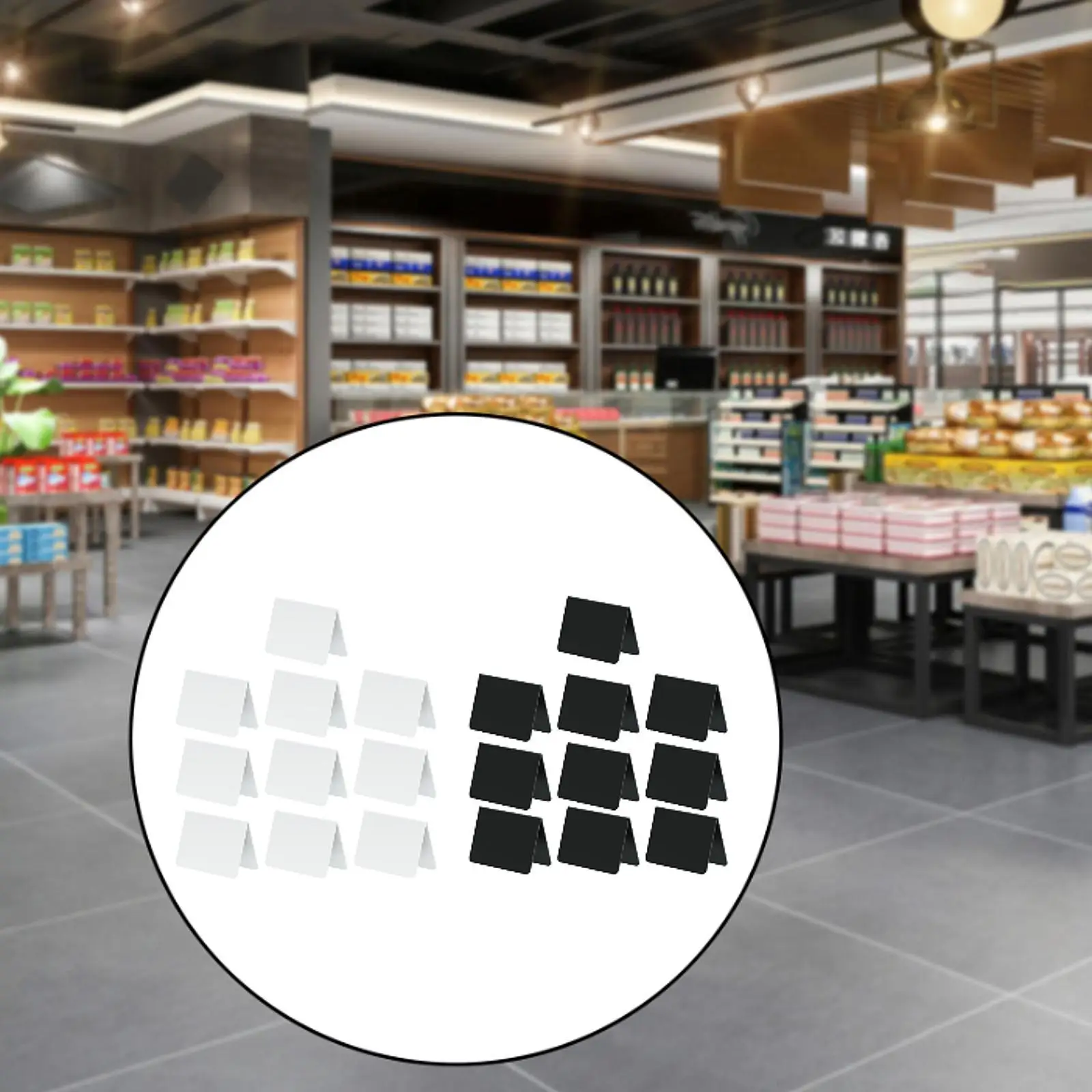 ป้ายกระดานดำอะคริลิคขนาดเล็ก 10 ชิ้น สำหรับตกแต่ง ป้ายแสดงอาหาร ป้ายชื่อ ป้ายราคา สำหรับงานบุฟเฟ่ต์ ร้านเบเกอรี่ ป้ายราคาขายปลีก งานวันเกิด