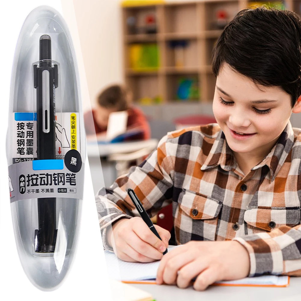 Einziehbarer Brunnenstift feines NIB -Set mit nachfüllbaren Tintenpatronen, Übung Kalligraphie Schreibstift für Schulbüro – Detail 10