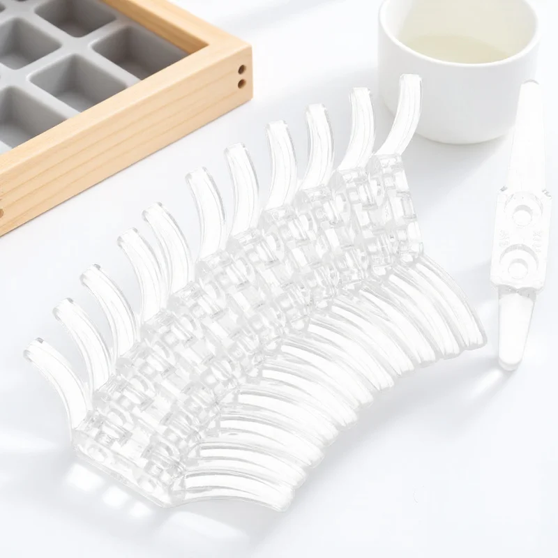 

12Pcs Window Cord Cleat Clear Acrylic Blind Accessories Hooks Safe and Stylish Rope Management for Living Space