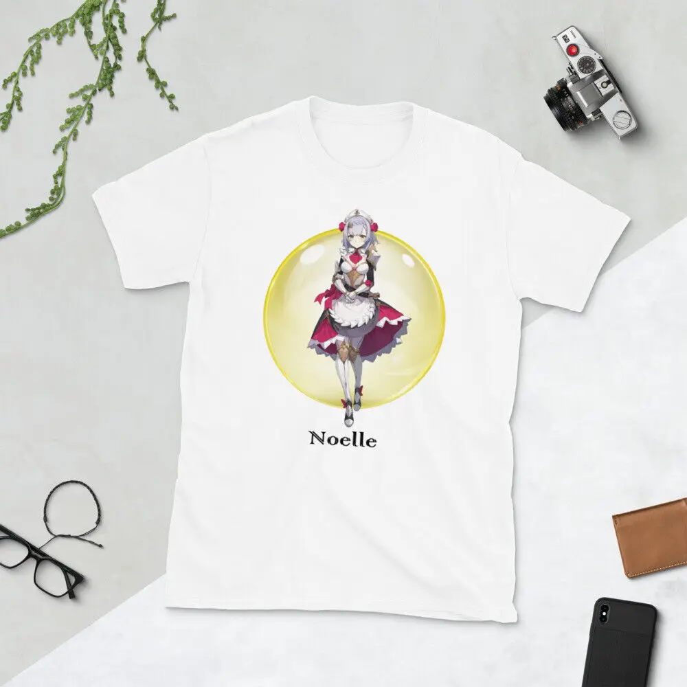 

Noelle Genshin Impact Full Body Short-Sleeve Unisex T-Shirt Sz S M L XL 2XL 3XL