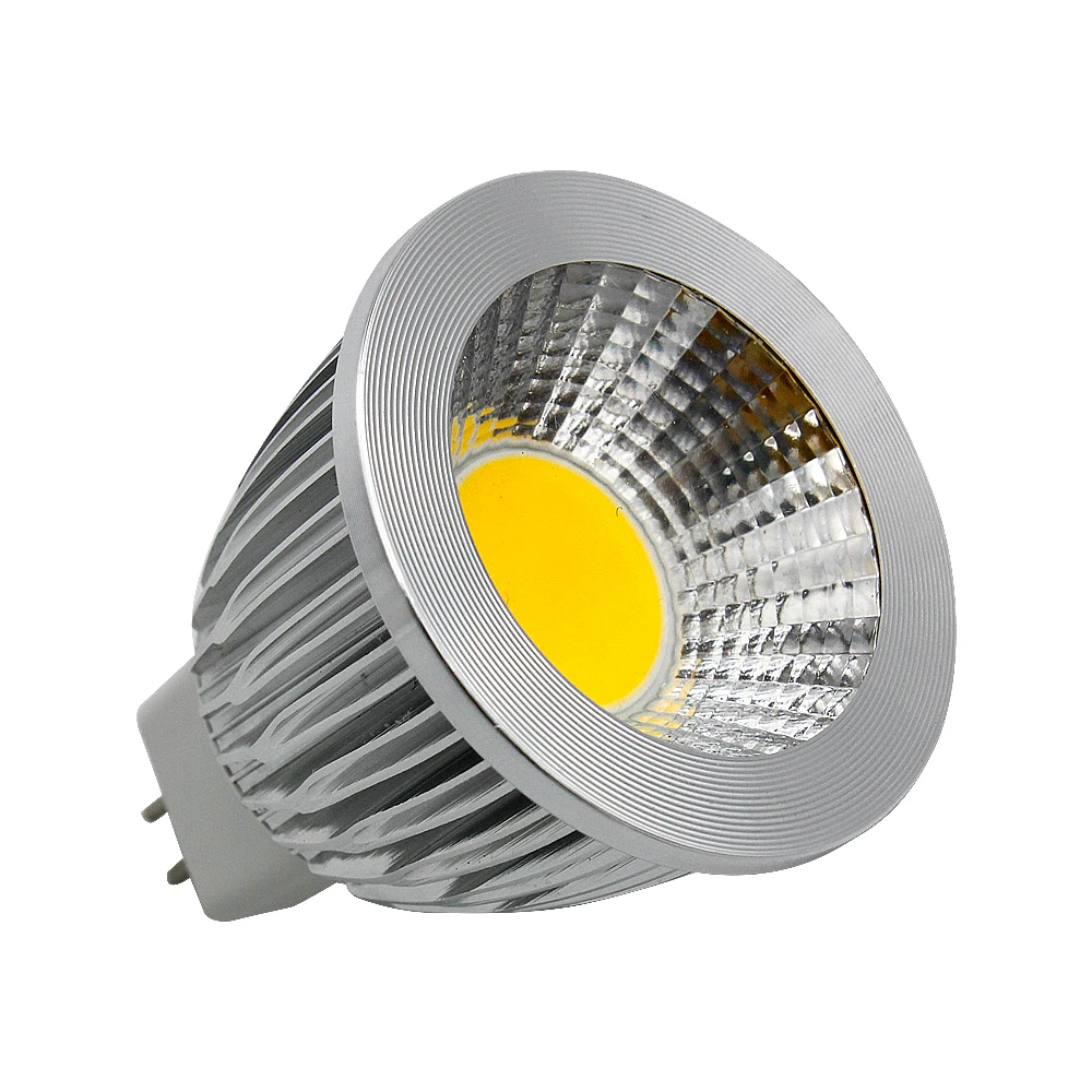 1 Cái/lốc Năng Lượng Tiết Kiệm MR16 12V COB 9W 12W 15W Âm Trần LED Đèn GU10 220V Trắng Ấm/Trắng Mát Đèn Trợ Sáng Đèn