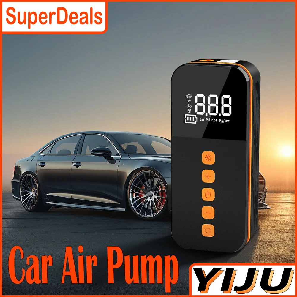 

Воздушный компрессор, воздушный насос для автомобиля, портативный насос для накачивания шин, электрический мотоциклетный насос, воздушный компрессор для автомобиля, мотоциклов, велосипедов