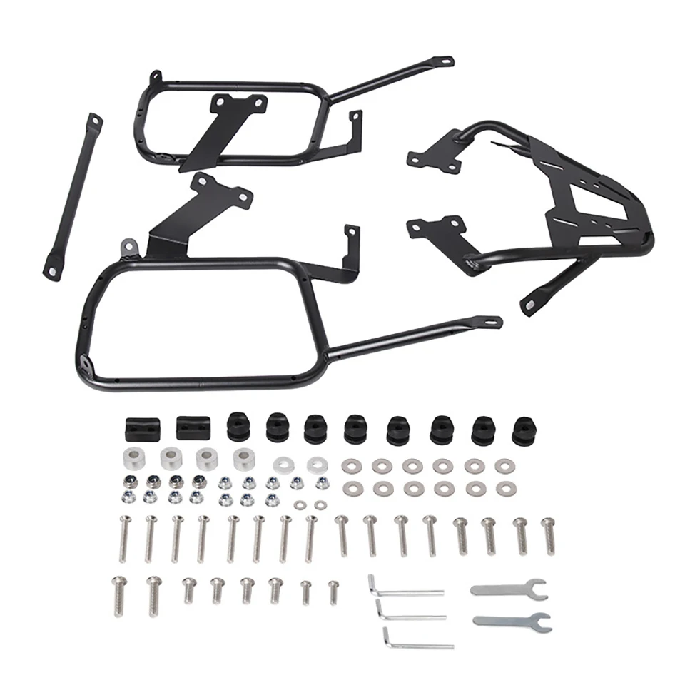 

Motorcycle Rear Pannier Rack Side Box Luggage Bracket Saddlebag Support Modified Accessories For Honda NX500 CB500X NX400 CB400X