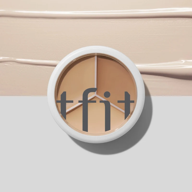 TFIT Concealer-Palette, professionelles Make-up, Gesicht, Augenkontur, Gesichtsflecken-Concealer, dunkler Kreis, korrigierendes Gesichts-Make-up für alle Hauttypen