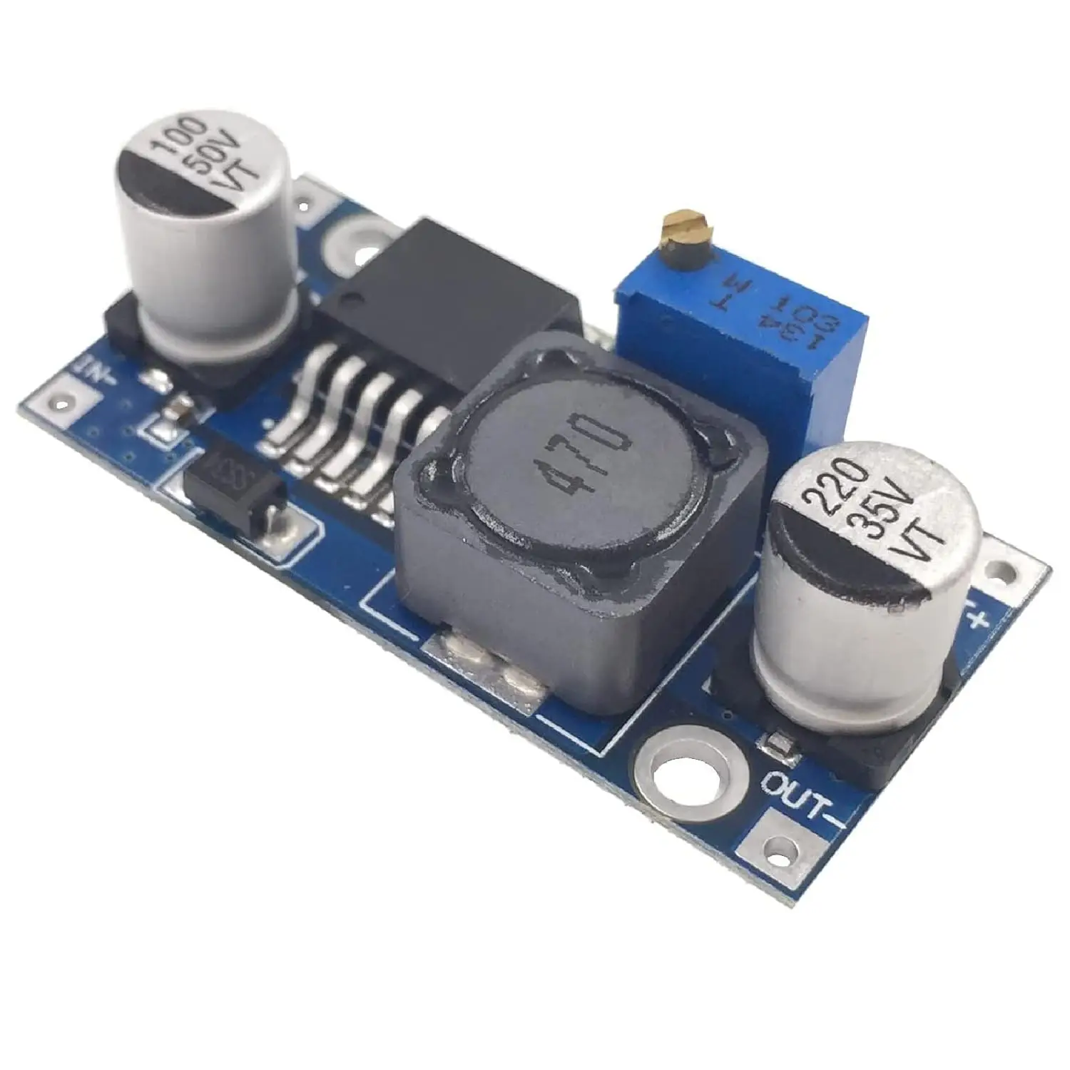 5pcs LM2596 Step Down Module DC to DC Adjustable Buck Converter Voltage Regulator Conversion Power Supply Module LM2596