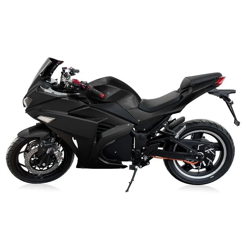 Customizable High-Speed City Electric Motorbike Fashionable V6 Racing Model with Convenient 72V Voltage