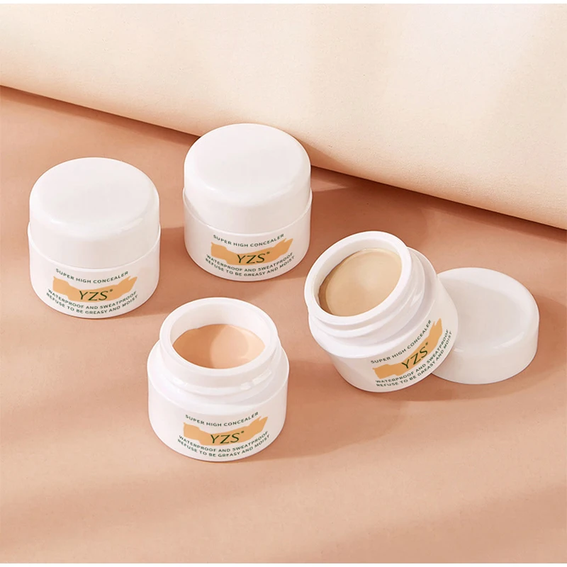 Corrector de larga duración, ligero y transpirable, cubre manchas, Anti ojeras, pecas, base mate, Corrector de piel, maquillaje facial