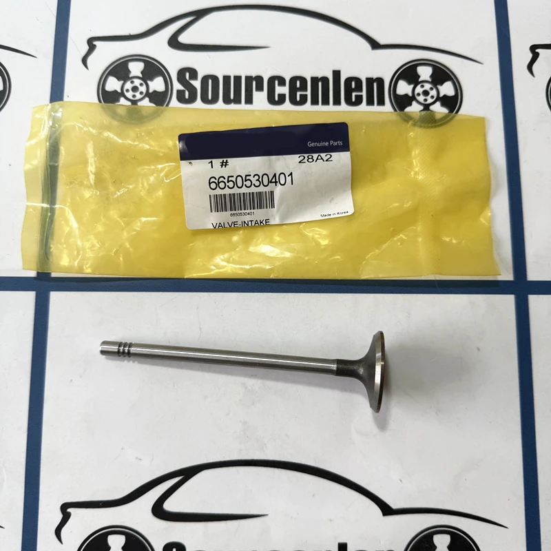 Neue 1PCS Einlassventil Auslassventil 6650530401 6650500427 Für Ssangyong Actyon Kyron Rexton