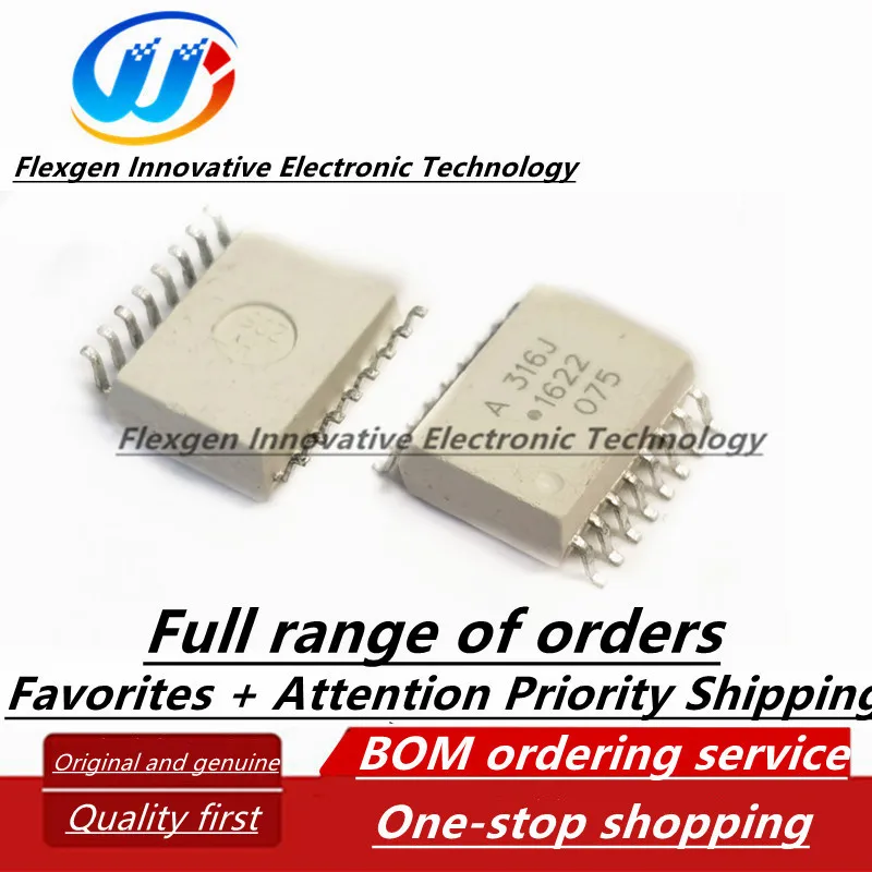مراجعات وتحليل لوحدة التوصيل الكهربائي HCPL-316J (A316J) من AliExpress